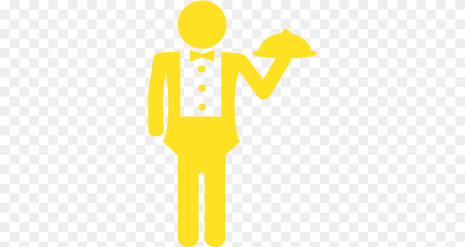 Waiter Icons Images Transparent Illustration, Person, Clothing, Coat Free Png Download