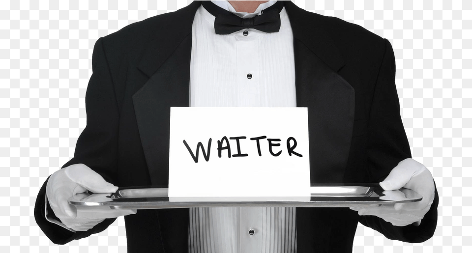 Waiter Images Lunch, Accessories, Tie, Suit, Shirt Free Png