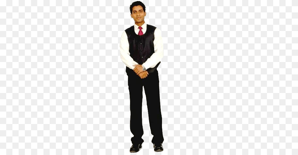 Waiter Image, Vest, Suit, Clothing, Formal Wear Free Transparent Png