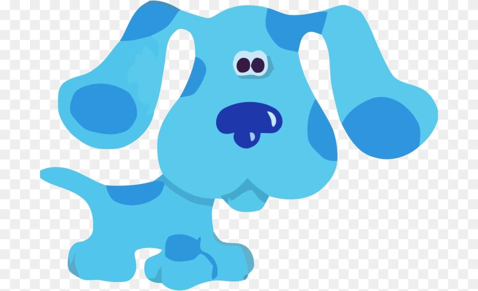 Waiting Blues Clues Clip Art Clipart Transparent Blues Clues Blue, Plush, Toy, Baby, Person Free Png