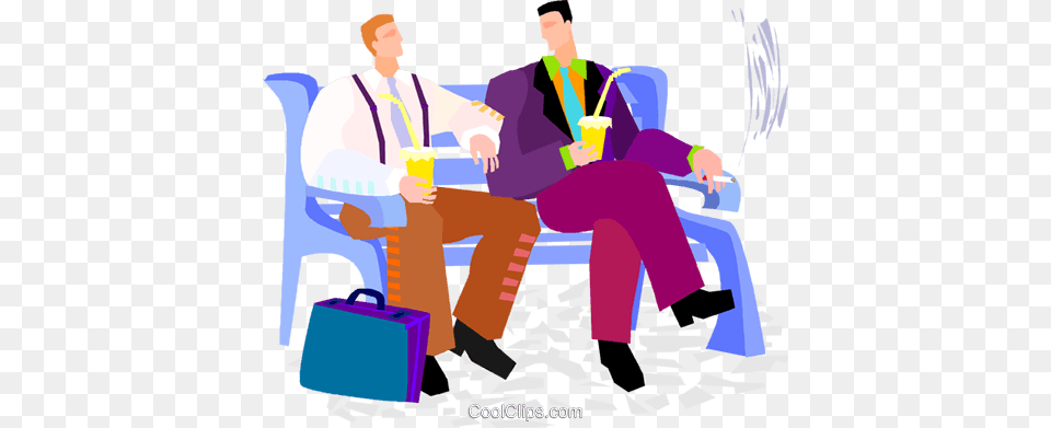 Waiting For The Bus Royalty Vector Clip Art Illustration, Person, Adult, Man, Male Png