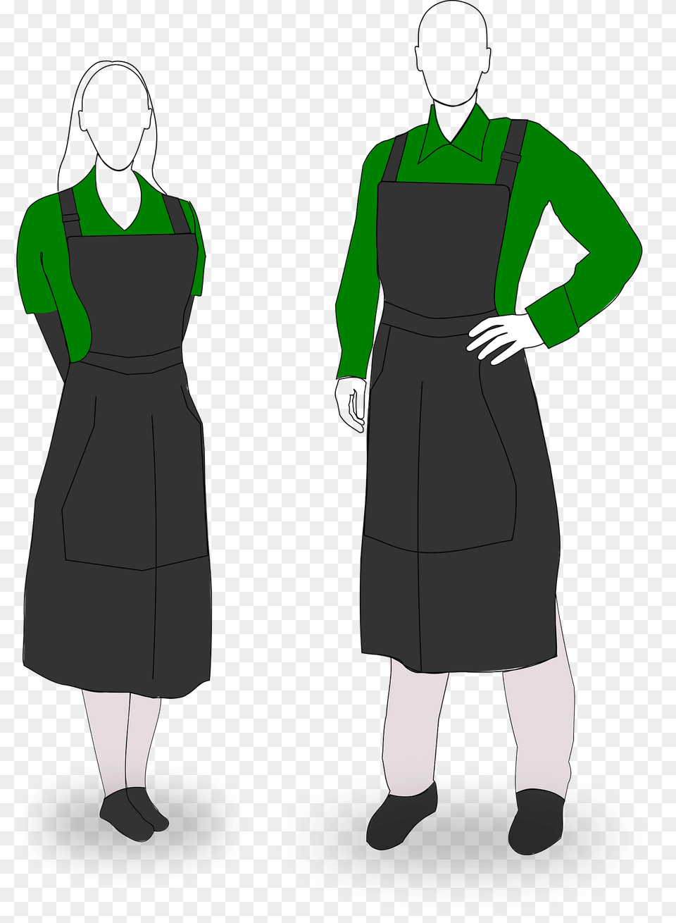 Waiting Staff Clipart, Sleeve, Clothing, Long Sleeve, Adult Free Png Download