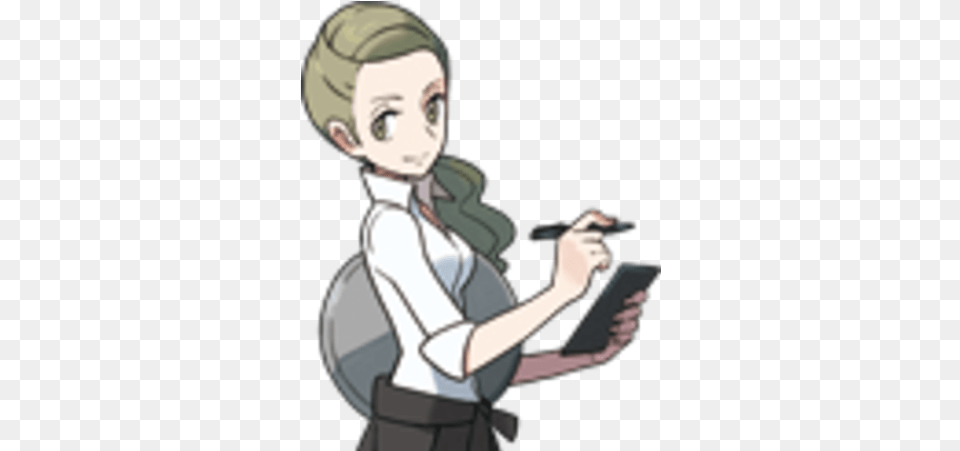 Waitress Pokemon X And Y Waitress, Book, Comics, Publication, Person Free Png Download