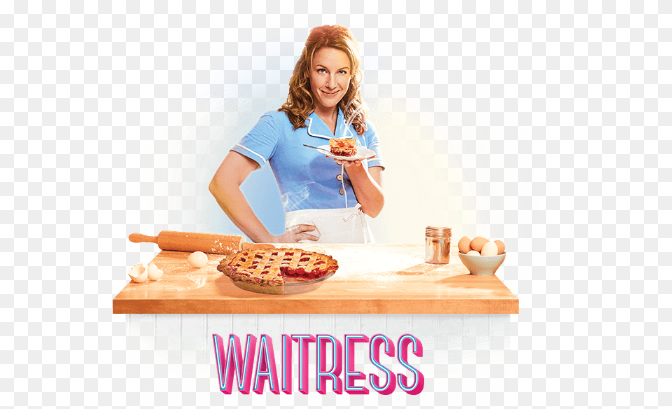 Waitress Waitress Musical, Adult, Female, Food, Person Png Image