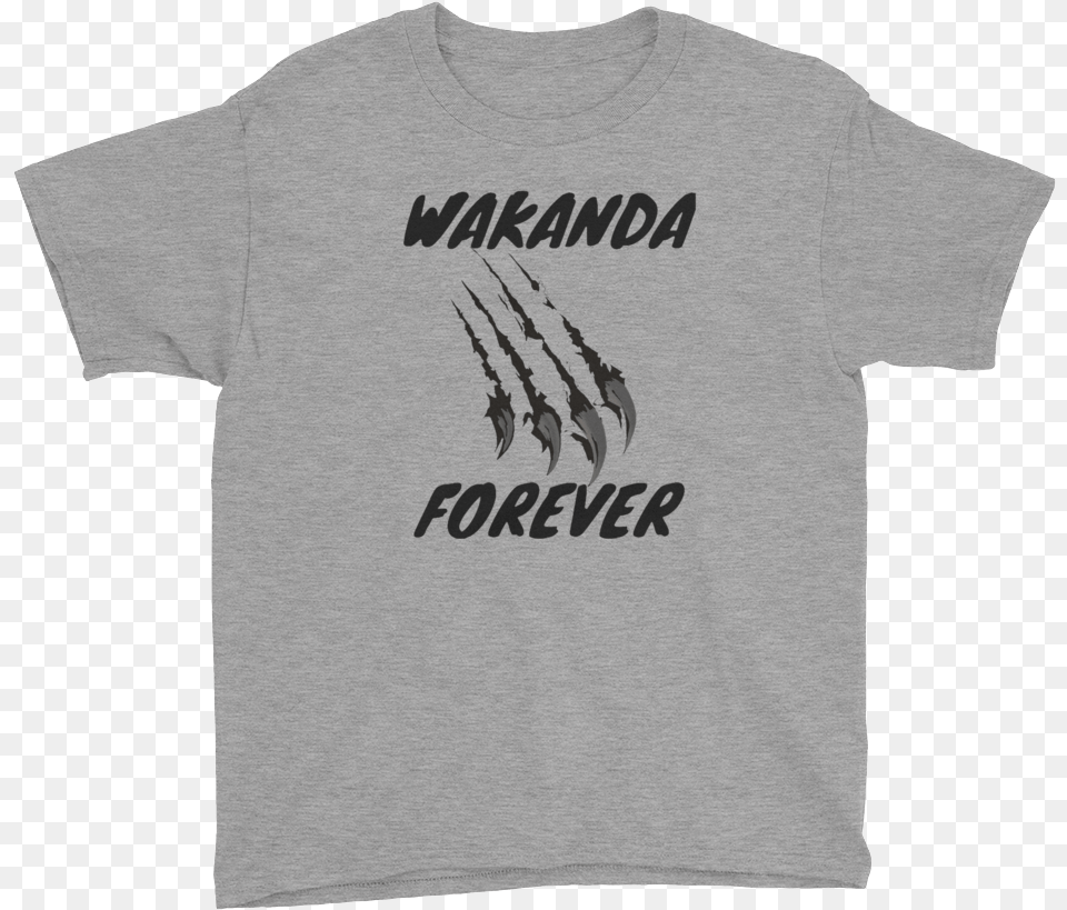 Wakanda Forever Youth Short Sleeve T Shirt Jc Caylen Shirt, Clothing, T-shirt, Electronics, Hardware Free Png Download