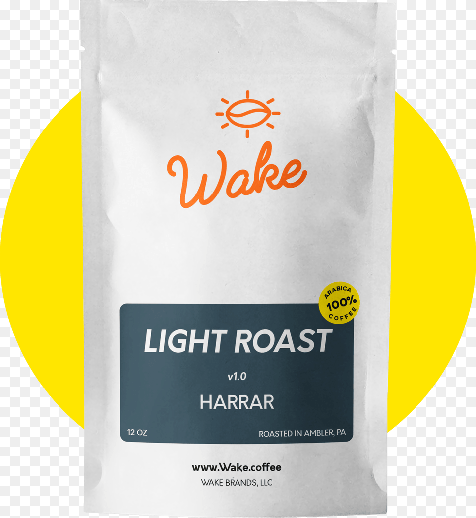Wake Coffee Packaging And Labeling, Powder, Business Card, Paper, Text Free Png Download