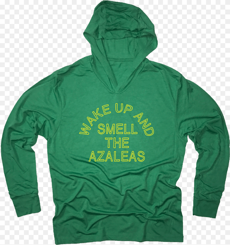 Wake Up And Smell The Azaleas Golf Hooded Sweatshirt, Clothing, Hood, Hoodie, Knitwear Free Transparent Png