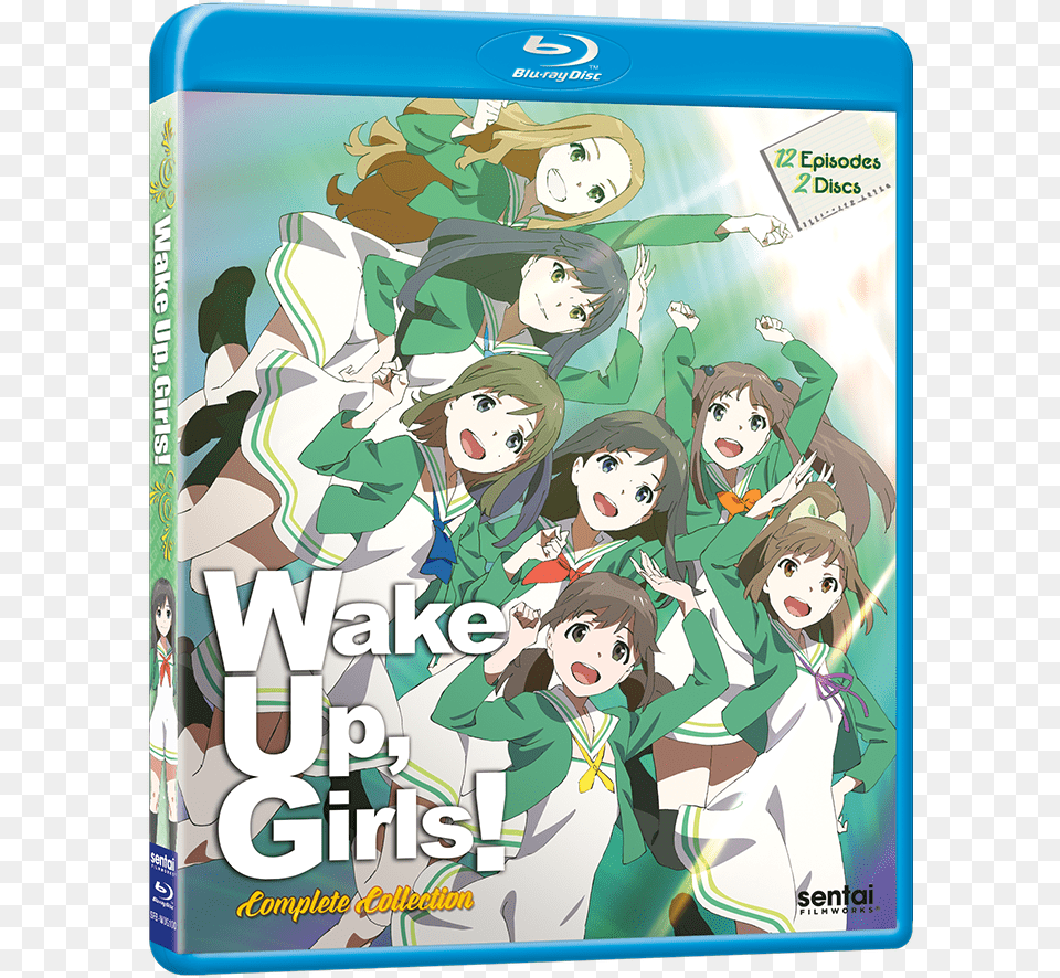 Wake Up Girls Anime, Book, Comics, Publication, Baby Free Png