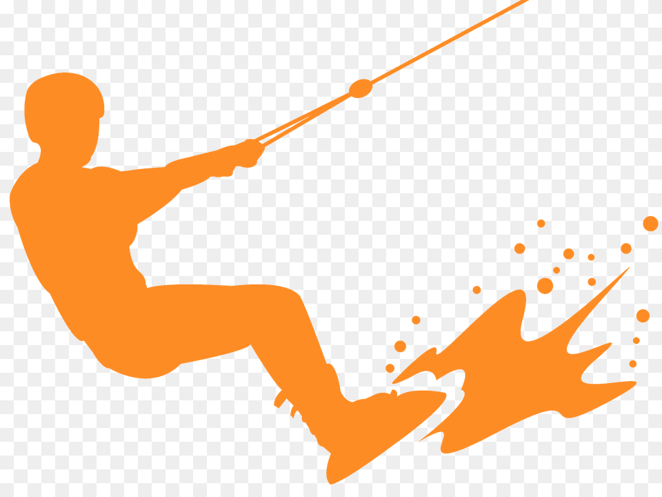 Wakeboarding Silhouette, Water, Person, Badminton, Leisure Activities Free Png