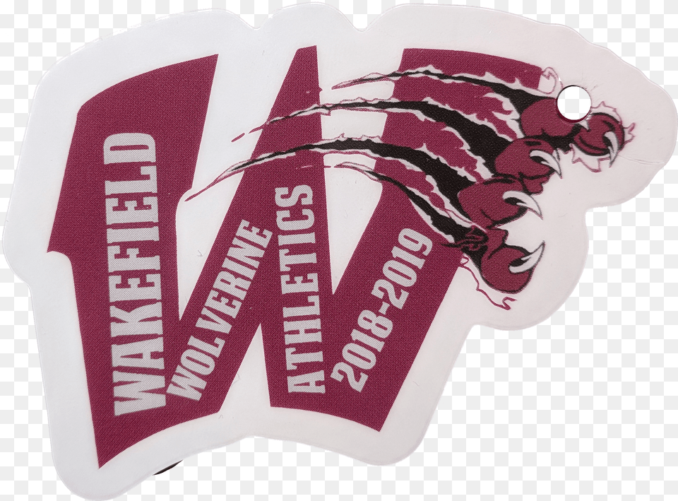 Wakefield Wolverine Membership Label, Sticker, Logo, Person Png Image