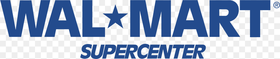Wal Mart Supercenter Logo Transparent Walmart Super Center Logo, City, Text Free Png