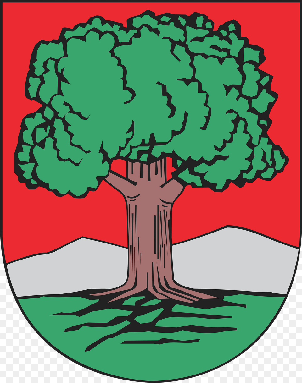 Walbrzych Coat Of Arms Clipart, Plant, Tree, Art, Painting Png Image