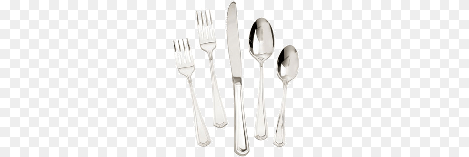 Walco Stainless 44b05 Flatware Place Setting Knife, Cutlery, Fork, Spoon Free Png Download
