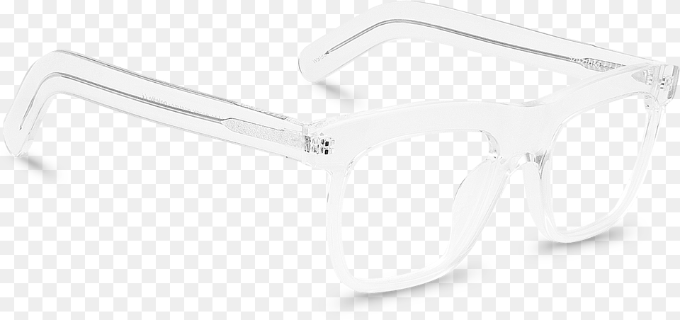 Waldo Clear Transparent Rectangular Glasses Tool, Accessories, Sunglasses Free Png Download