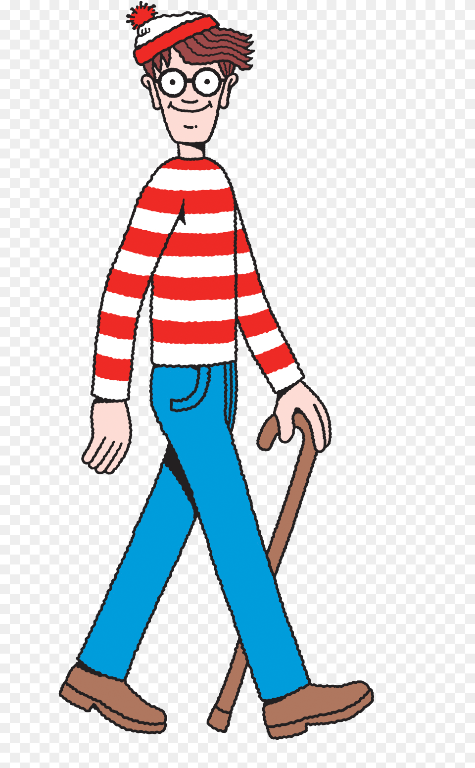 Waldo Transparent Background, Clothing, Long Sleeve, Pants, Sleeve Png Image