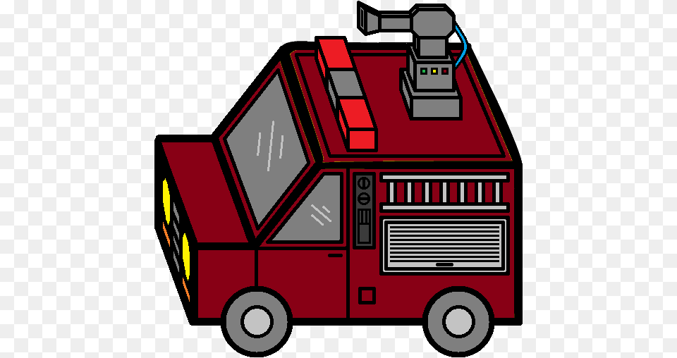Walfas Custom, Transportation, Vehicle, Truck, Fire Truck Png Image