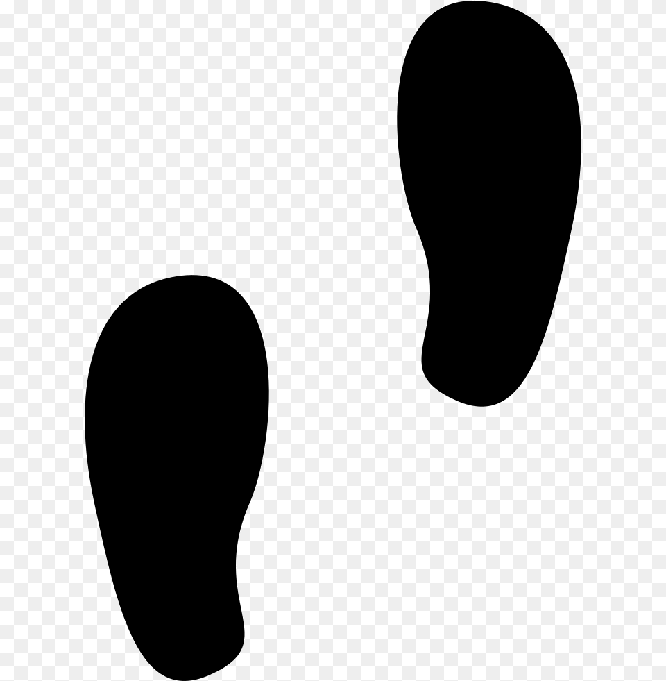 Walk, Footprint, Silhouette Png