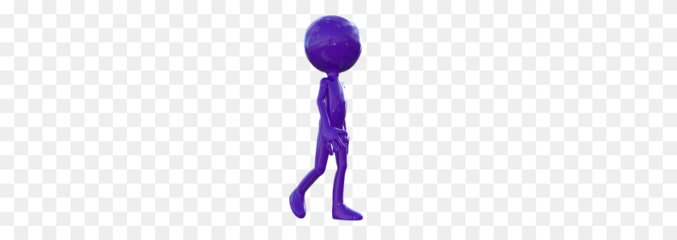 Walk Alien, Purple, Balloon, Person Free Png Download