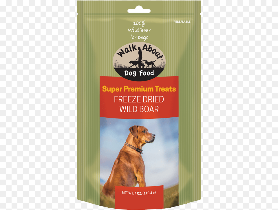 Walk About Premium Freeze Dried Kangaroo Dog Treats, Advertisement, Poster, Animal, Canine Png Image