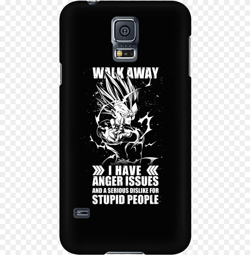 Walk Away I Have Anger Issues Android Phone Cases Rick And Morty, Electronics, Mobile Phone, Person Free Png Download