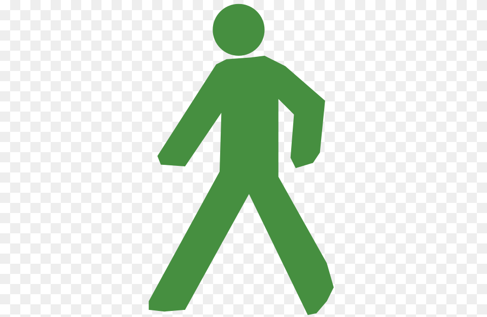 Walk Icon, Person, Pedestrian, Symbol, Sign Free Png