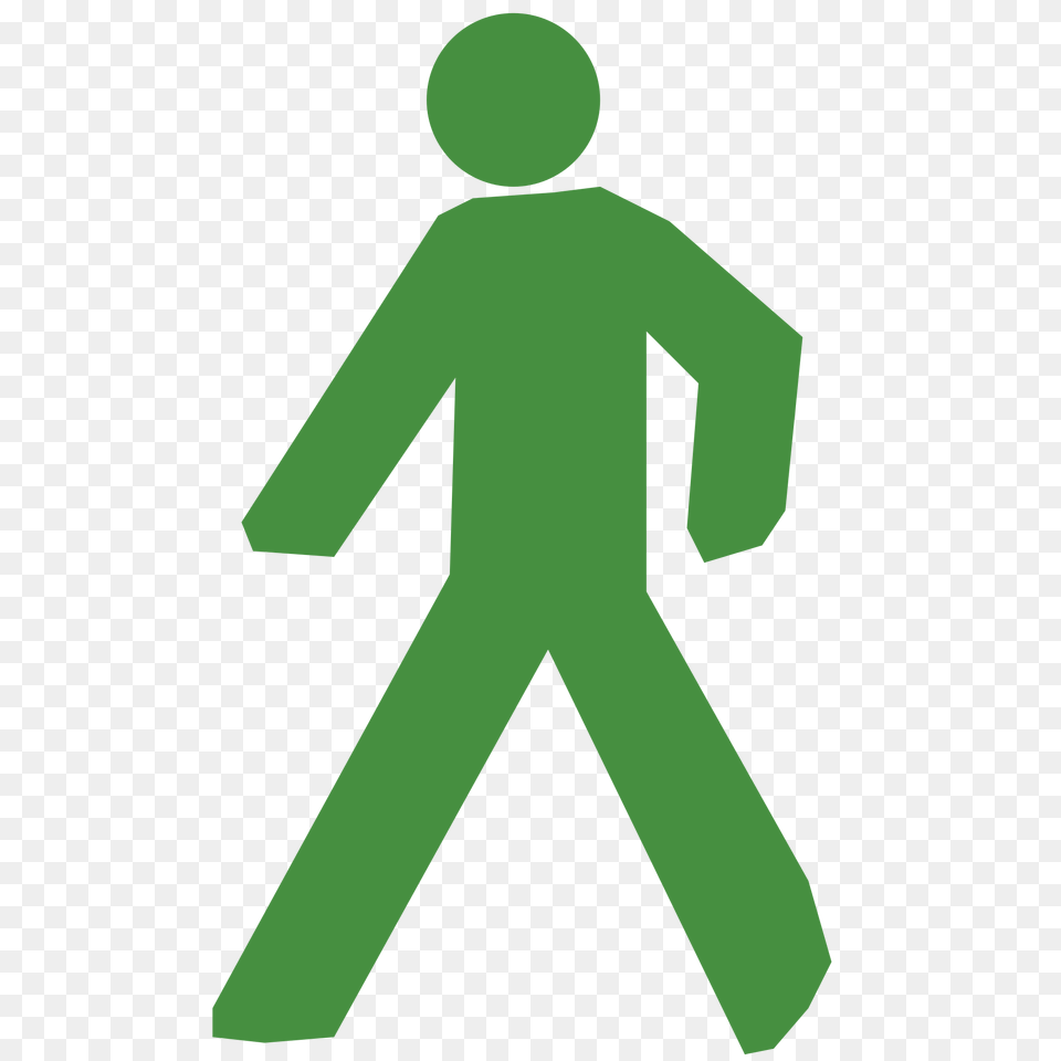 Walk Icon, Person, Pedestrian, Symbol, Sign Free Transparent Png