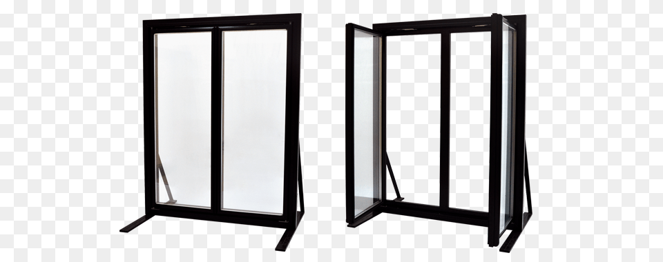 Walk In Freezer Genisis Glass Door Easy Refrigeration Co, Folding Door, Gate Png Image