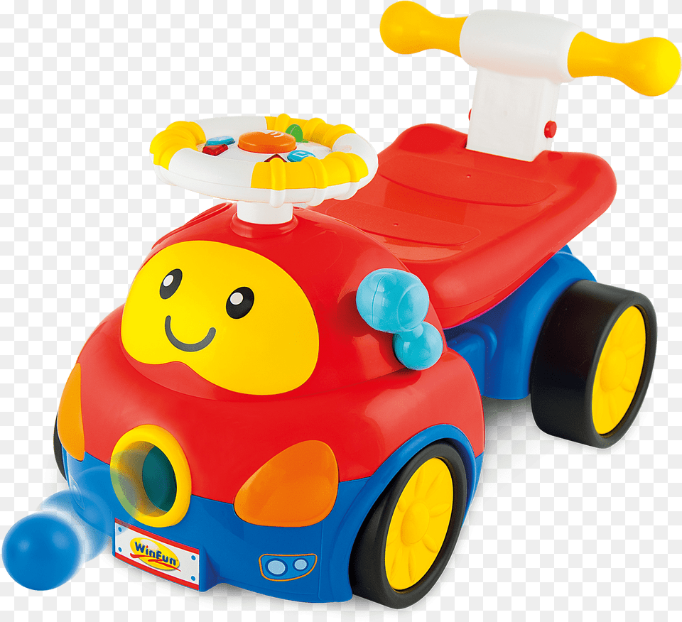 Walker Ride On Popping Car Winfun Walker Ride On Popping Car, Toy, Machine, Wheel Free Png