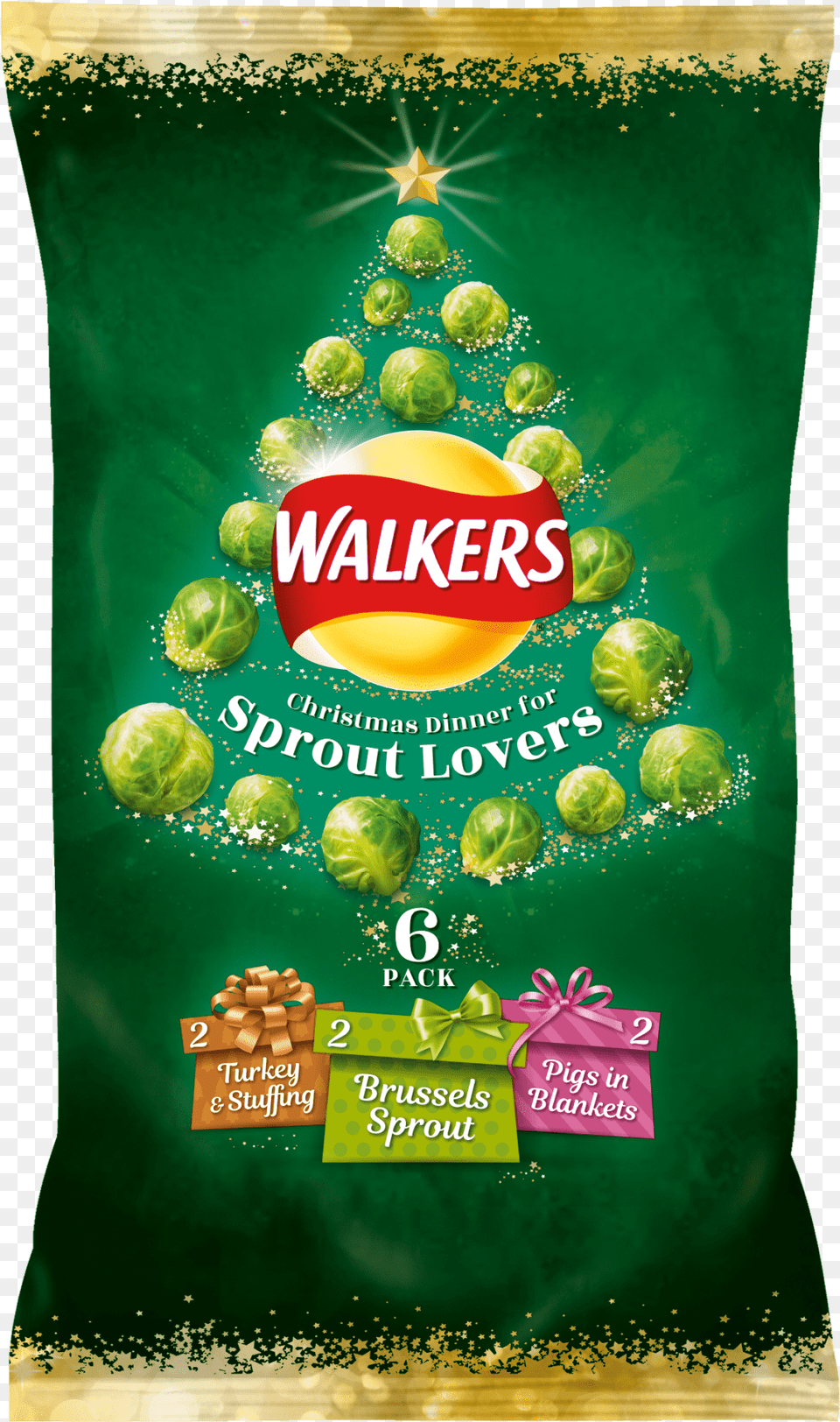 Walkers Launch Christmas Crisp Flavours And One May Brussel Sprouts Flavoured Crisps, Advertisement, Ball, Poster, Sport Png Image