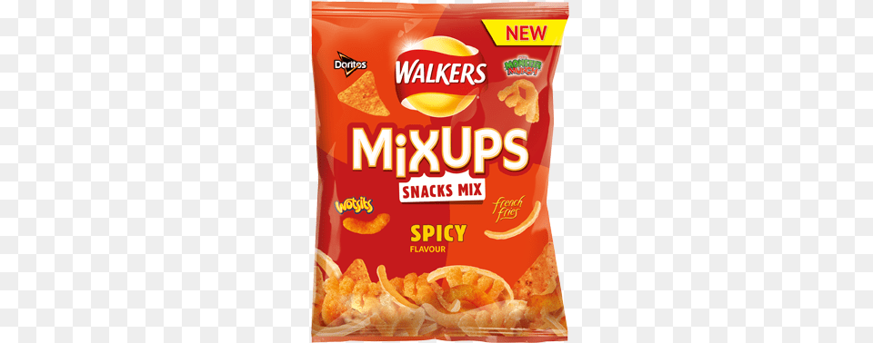 Walkers Spicy Mix Ups, Food, Snack, Ketchup Free Png