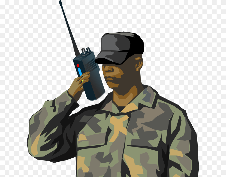 Walkie Talkie, Adult, Male, Man, Person Free Png Download