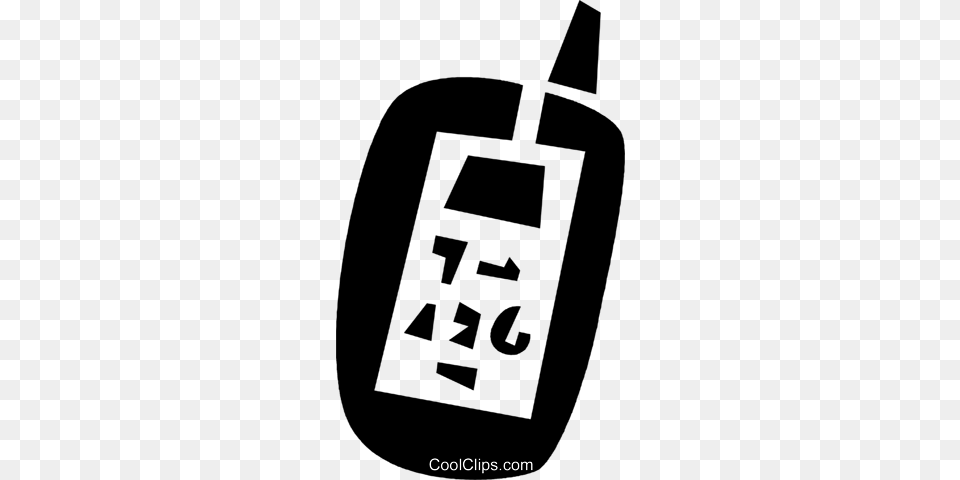 Walkie Talkies Royalty Vector Clip Art Illustration, Electronics, Phone, Mobile Phone, Person Free Transparent Png