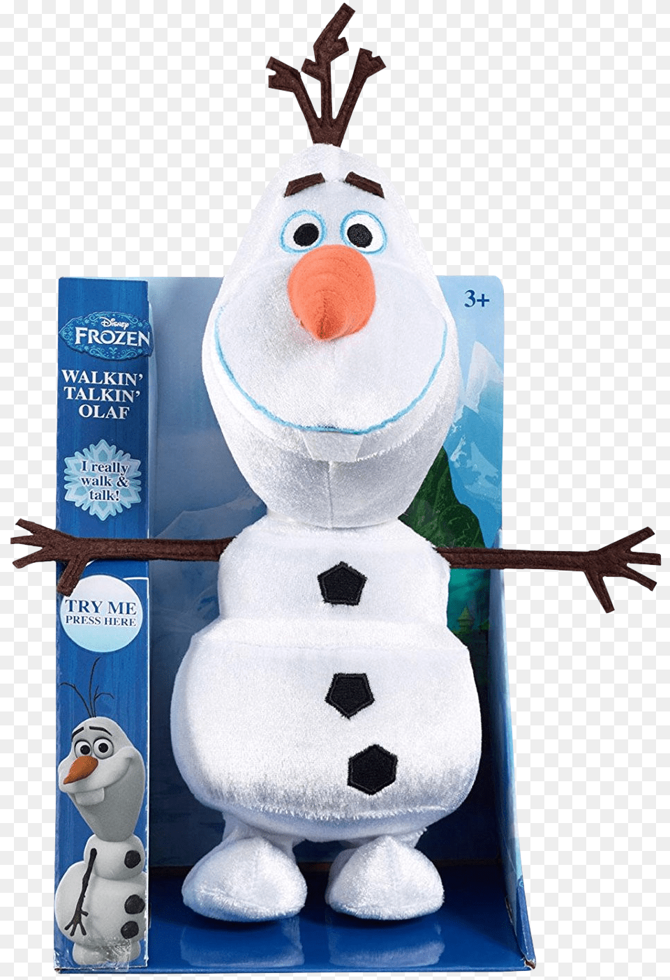 Walkin Talkin Olaf 10 Feature Plush Hamleys Olaf, Nature, Outdoors, Winter, Snow Free Png Download