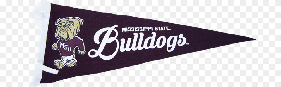 Walking Bully 12 X 30 Mississippi State Bulldogs Pennant Fc Barcelona, Animal, Canine, Dog, Mammal Png Image