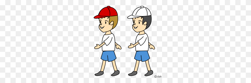 Walking Clipart, Baby, Person, People, Baseball Cap Free Png Download