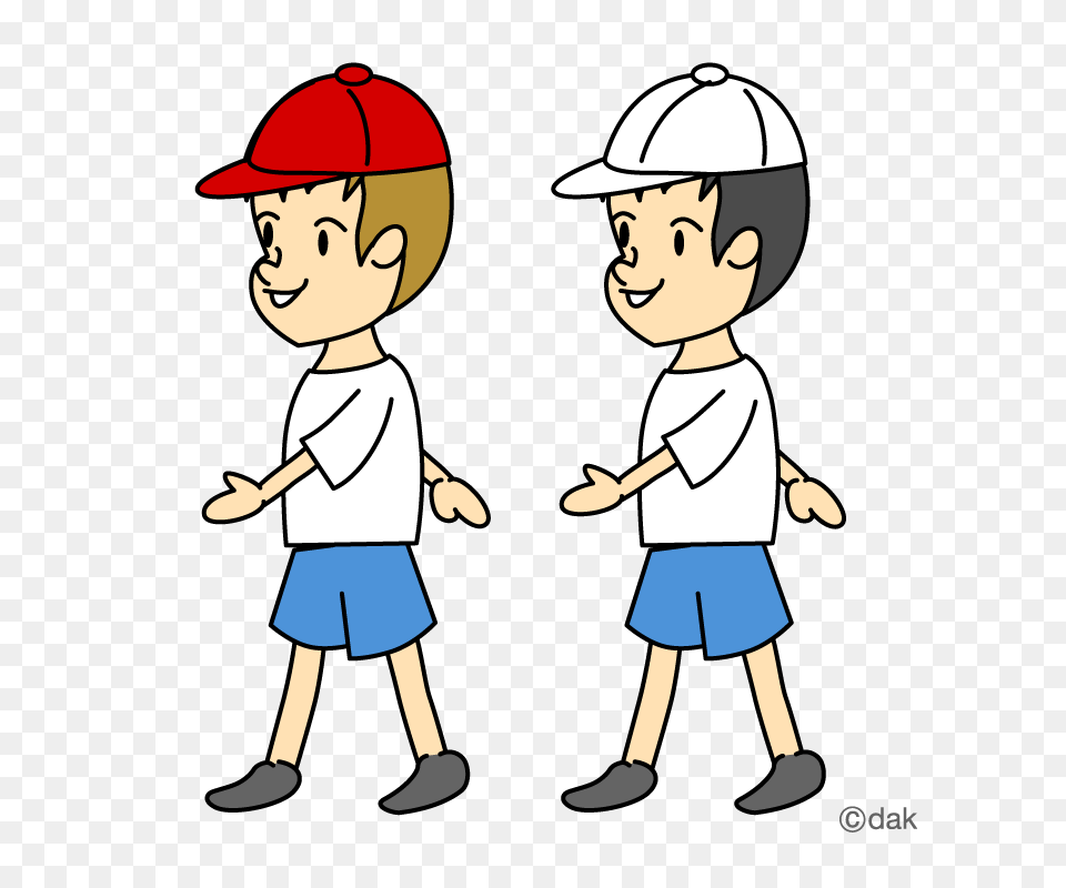 Walking Cliparts, Person, People, Baby, Baseball Cap Free Png Download