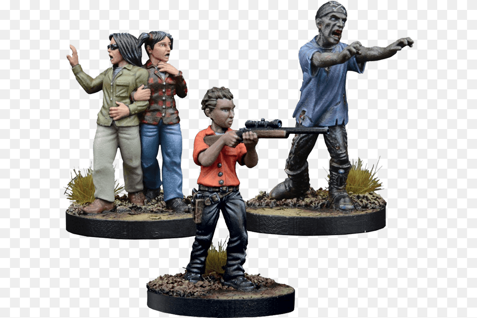 Walking Dead All Out War Prison, Figurine, Boy, Child, Person Png Image