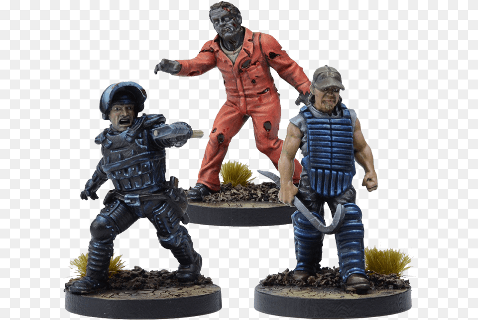 Walking Dead All Out War Rick Booster, Figurine, Adult, Baby, Male Png Image