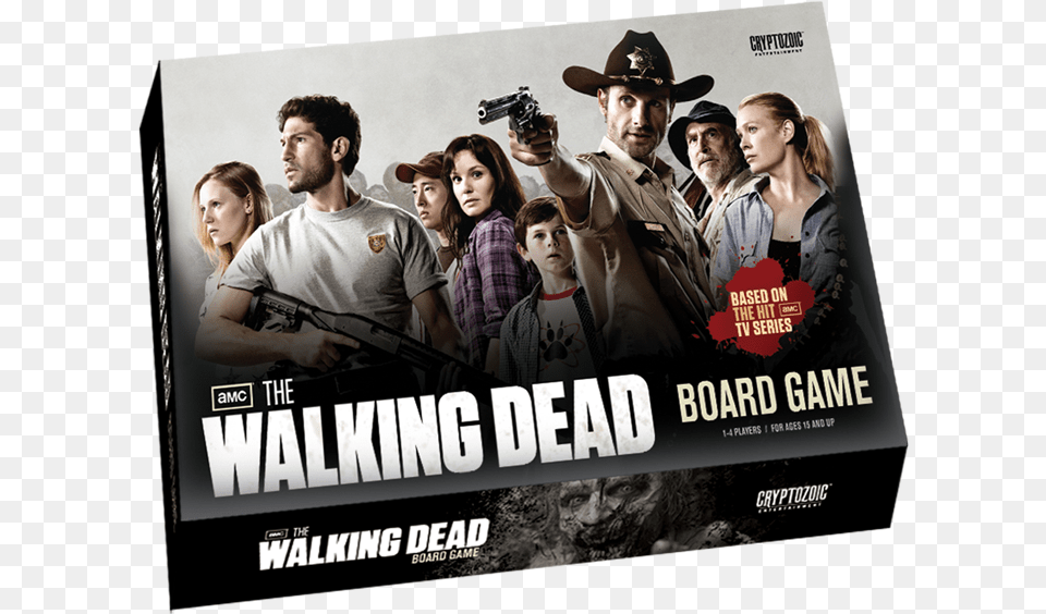 Walking Dead Board Game Cryptozoic, Handgun, Gun, Firearm, Hat Png Image