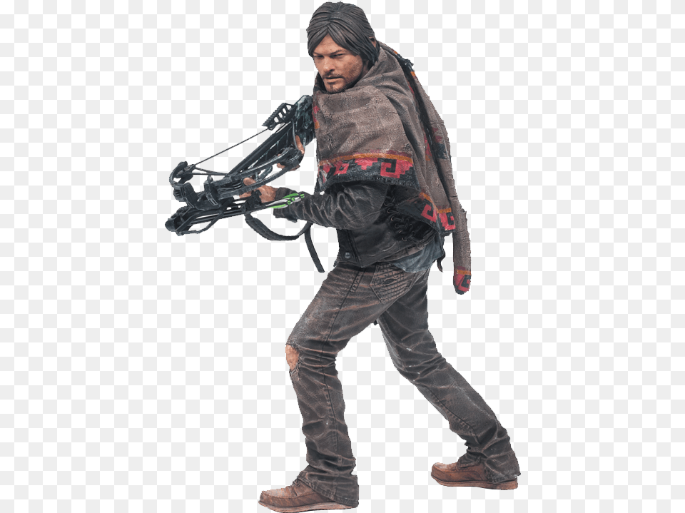 Walking Dead Daryl Figure, Clothing, Costume, Person, Adult Free Png