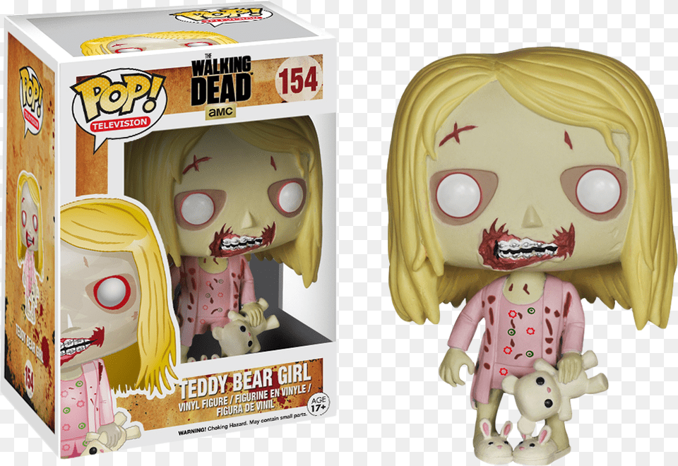 Walking Dead Funko Pop, Plush, Toy, Baby, Person Png Image