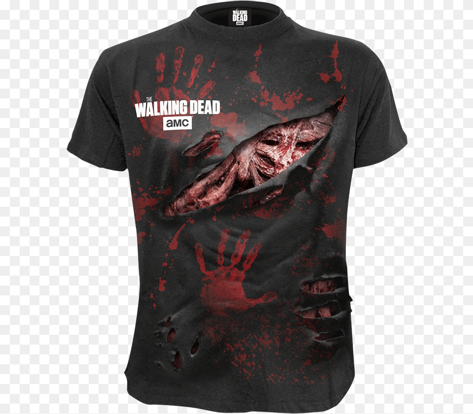 Walking Dead Michonne T Shirt Walking Dead T Shirts Rick, Clothing, T-shirt, Person, Face Free Png