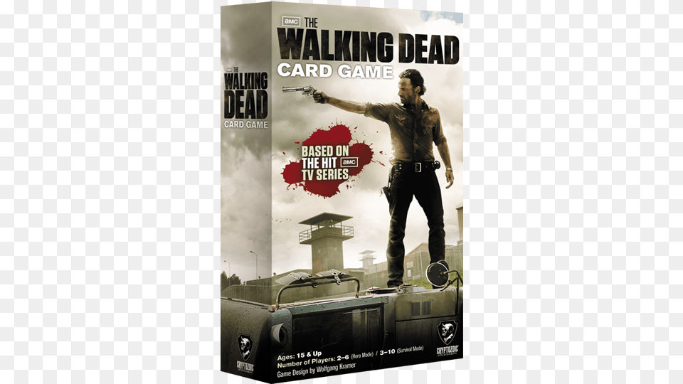 Walking Dead Rick Poster, Advertisement, Adult, Person, Man Free Transparent Png