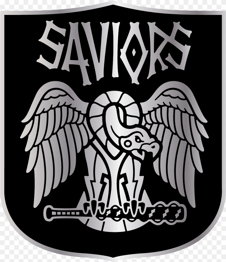 Walking Dead Saviors Logo, Emblem, Symbol, Animal, Dinosaur Free Png Download