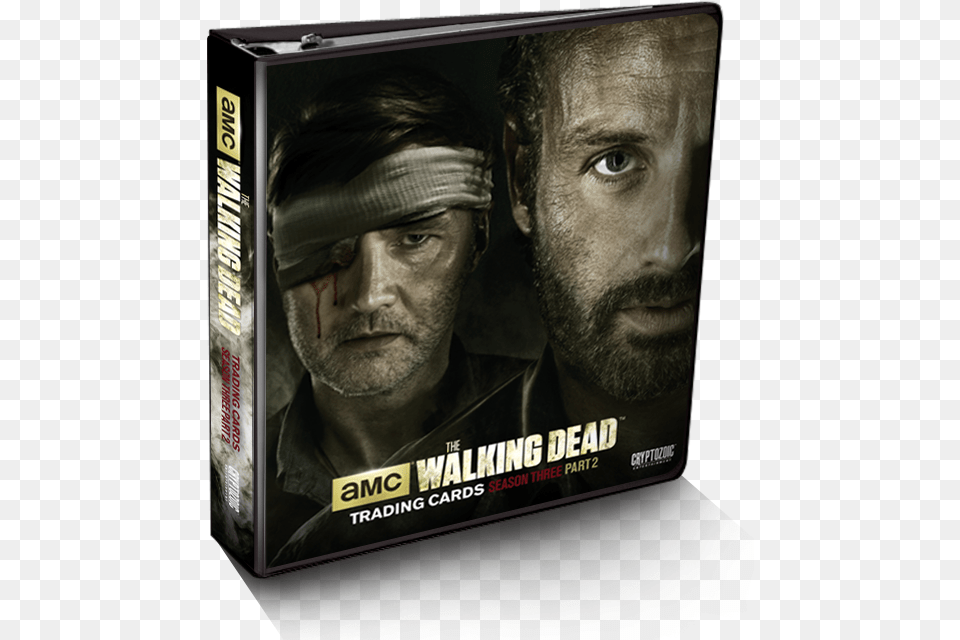Walking Dead Season 3 Part 2 Trading Card Binder 2 Walking Dead The Governor Eye, Adult, Male, Man, Person Free Png Download