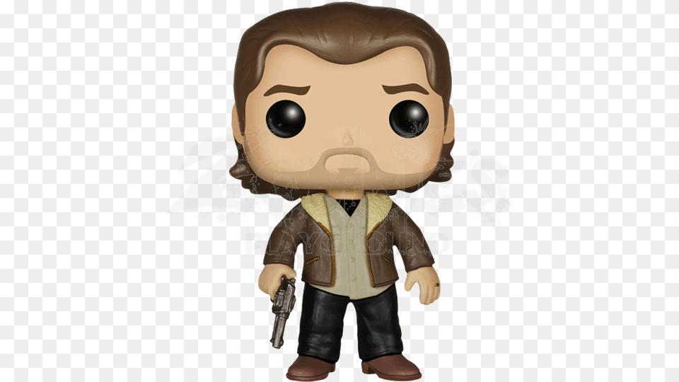 Walking Dead Season 5 Rick Grimes Pop Figure Rick The Walking Dead Pop, Doll, Toy, Baby, Person Free Png