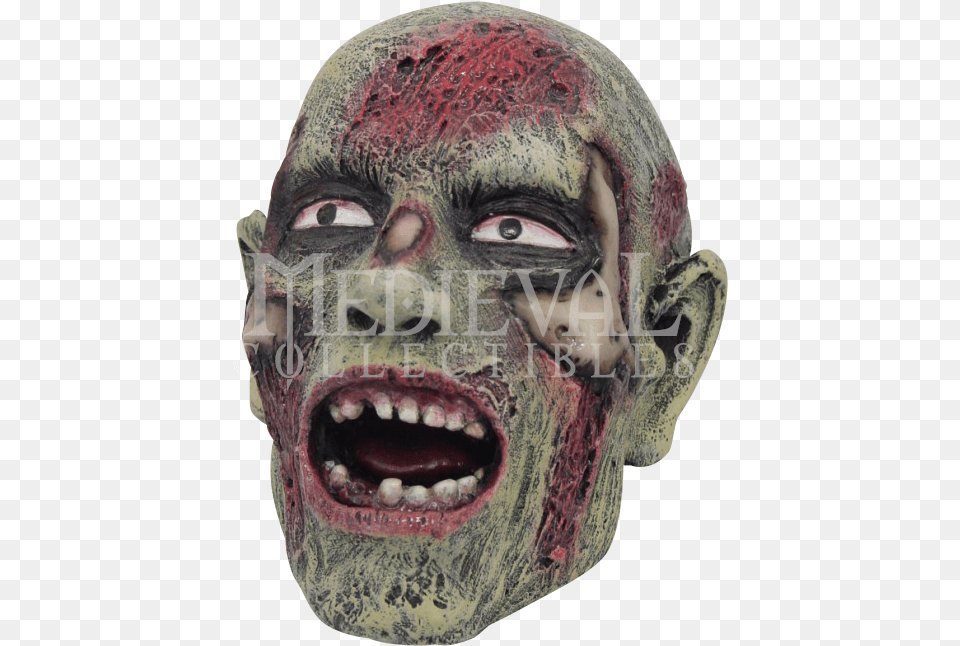 Walking Dead Zombie Face, Head, Person, Photography Free Png Download