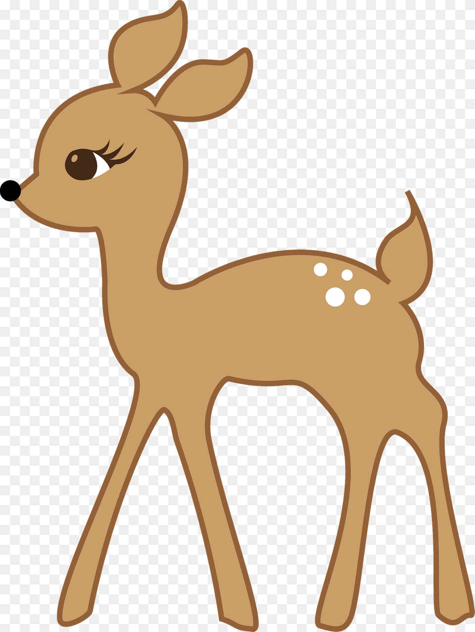 Walking Deer Clipart, Animal, Mammal, Wildlife Free Png