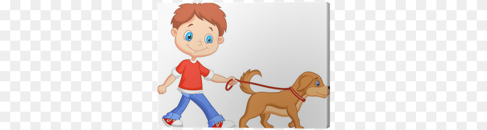 Walking Dog Clip Art, Accessories, Strap, Baby, Person Free Png Download