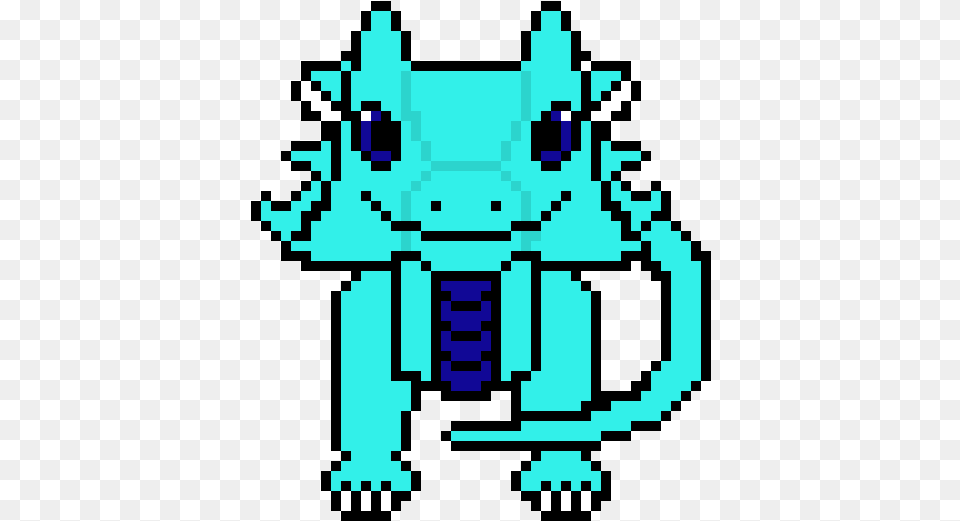 Walking Dragon Pixel Art, Robot Free Png Download